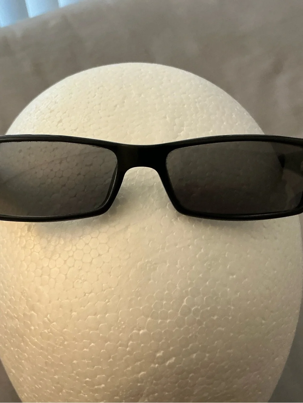 Vintage super slim rectangular Gucci sunglasses